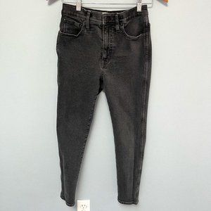 Madewell Black High Rise Skinny Jean Size 28P